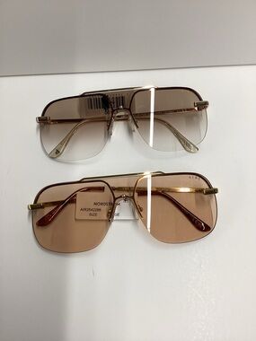 Aire Women’s Venatici Rimless Aviator Sunglasses - Set of 2